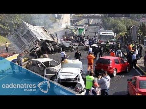 Reportan accidente en la México-Cuernavaca deja cuatro presuntos militares muertos