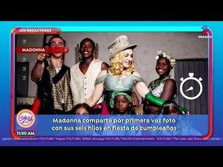 Madonna celebra su cumpleaños de manera espectacular | Sale el Sol