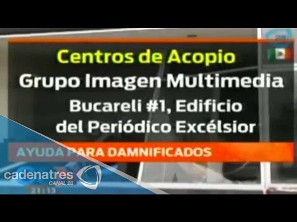 Centros de acopio para afectados por el huracán 'Odile'