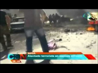 VIDEO: Terror y casos en Siria tras doble ataque terrorista en escuela