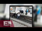 Policías evitan suicidio en  la estación Ermita del Metro / Yuriria Sierra