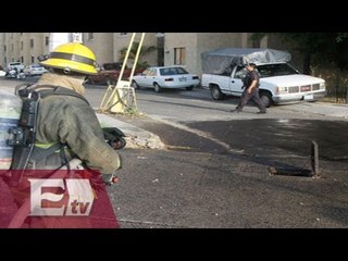 Grupos de emergencia controlan fuga de gas en Zapopan, Jalisco / Martín Espinoza