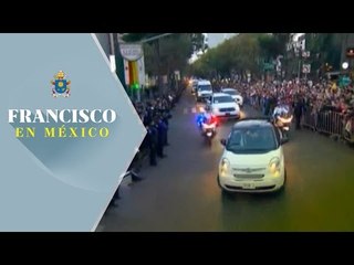 Papa Francisco regresa a Nunciatura luego de visitar el Hospital Infantil