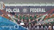 Selección Mexicana recibe homenaje de la Policía Federal