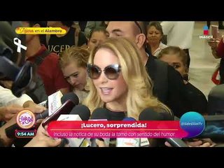 ¡Lucero aclara los rumores de su supuesta boda! | Sale el Sol