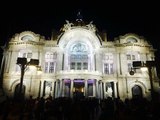 Iluminan Bellas Artes más de 100 lámparas led en su 80 aniversario