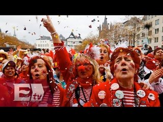 Arranca celebración del Carnaval de Colonia en Alemania / Martín Espinoza