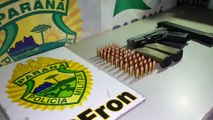 BPFron e Receita Federal detém mulher com arma restrita, carregadores e munições