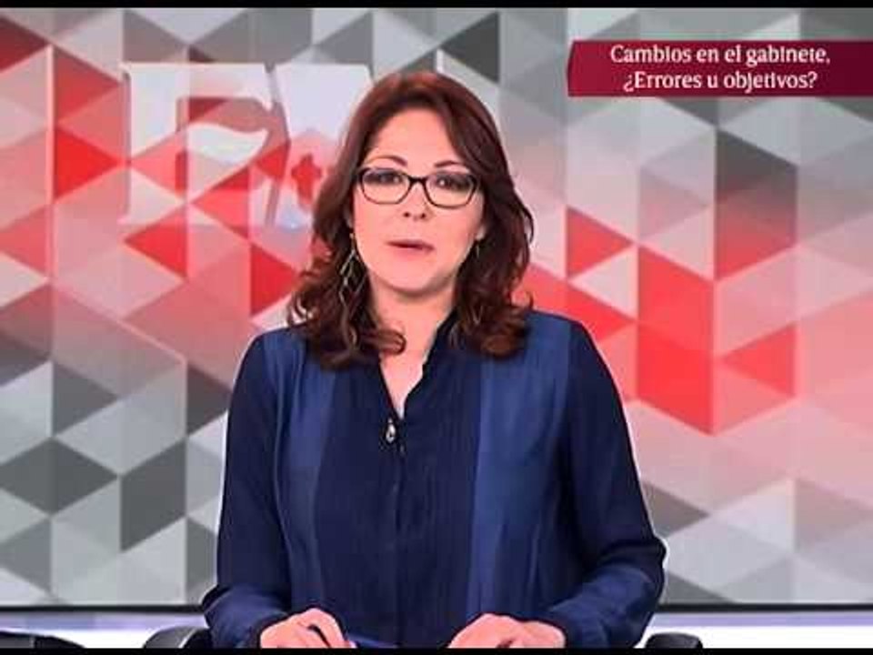 ¿Los cambios en el gabinete responden a errores o son para lograr metas? Opinión de Mariana H