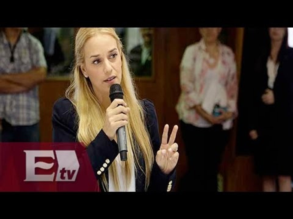 Lilian Tintori pide al Senado de la República ayuda humanitaria para Venezuela / Ricardo Salas