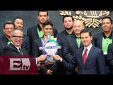 Reconocen en Los Pinos a los Venados de Mazatlán por título en la Serie del Caribe/ Vianey Esquinca