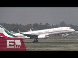 EPN estrena nuevo avión presidencial /  Yuriria Sierra