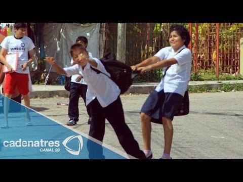 Niño agrede a compañeros y maestros en escuela de Aguascalientes