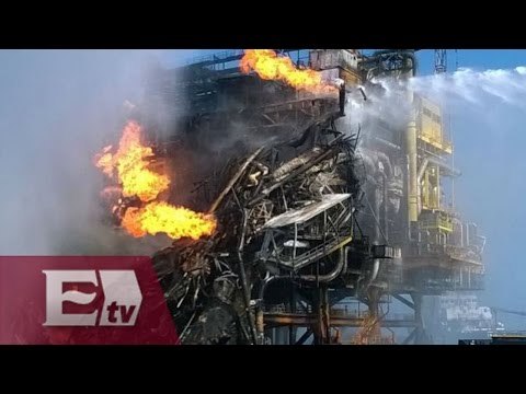 Mueren tres personas en incendio en plataforma de Pemex en Campeche / Yuriria Sierra