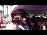 Familiares y amigos despiden al diputado asesinado Gabriel Gómez Michel