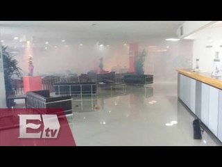 Arrojan gas lacrimógeno a consejo del PRD en Oaxaca / Ingrid Barrera