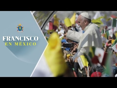 Vitorean mexiquenses al Sumo Pontífice a su paso por Ecatepec