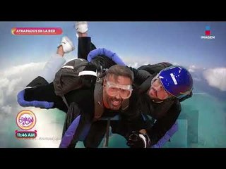 ¡Los mejores videos de paracaidistas! ¡Qué miedo! | Sale el Sol
