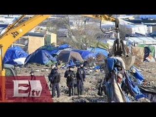 Continúa el desmantelamiento de La Jungla en Francia / Ingrid Barrera