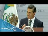 Se dará con los responsables de la desaparición de normalistas: Peña Nieto