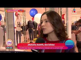 ¡Natalia Subtil nos cuenta que Sergio Mayer Mori no le ha dado ni un peso! | Sale el Sol