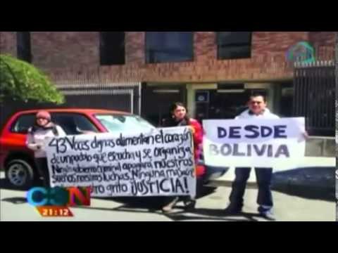 Manifestaciones en el mundo por caso Ayotzinapa / Normalistas desaparecidos