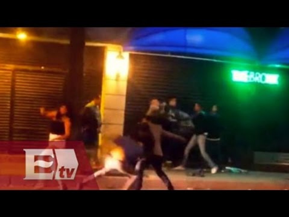 Clausuran bar "The Bronx" en la Roma tras golpiza / Mariana H