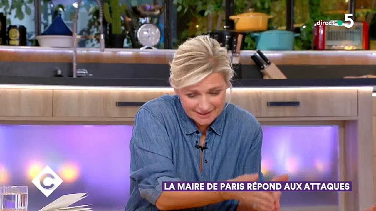Comment Anne Hidalgo vit-elle le "Hidalgo bashing" ? Elle réagit dans "C à vous" - Regardez