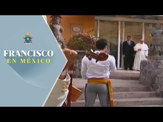 Serenata para el papa Francisco en su último día en la CDMX