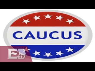 Así se contabilizan los caucus en Estados Unidos / Martín Espinoza