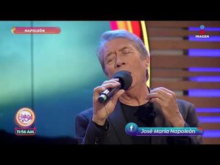 ¡Napoleón nos canta 'Vive' y 'Eres'! | Sale el Sol