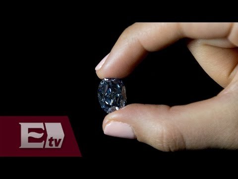 Raro diamante azul podría venderse en Hong Kong en más de 30 mdd/ Yazmín Jalil