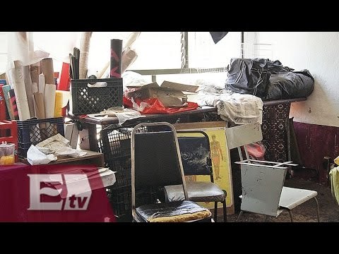 Colectivo universitario se rehúsa a desalojar el auditorio Justo Sierra de la UNAM/ Atalo Mata