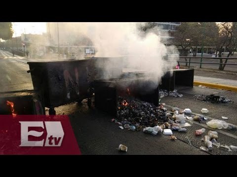 Encapuchados toman instalaciones de la Facultad de Filosofía y Letras de la UNAM / Ricardo Salas