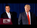 Guerra de declaraciones entre Mitt Romney y Donald Trump / Pascal Beltrán