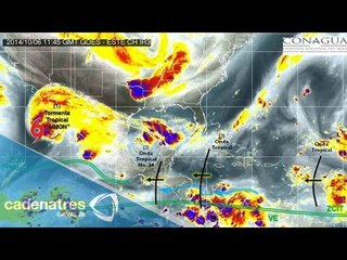 Alerta en costas de BCS tras el paso del huracán Simon