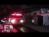 Incendio en la delegación Xochimilco consume herrería/ Vianey Esquinca