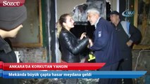 Ankara’da ünlü restoran alev alev yandı