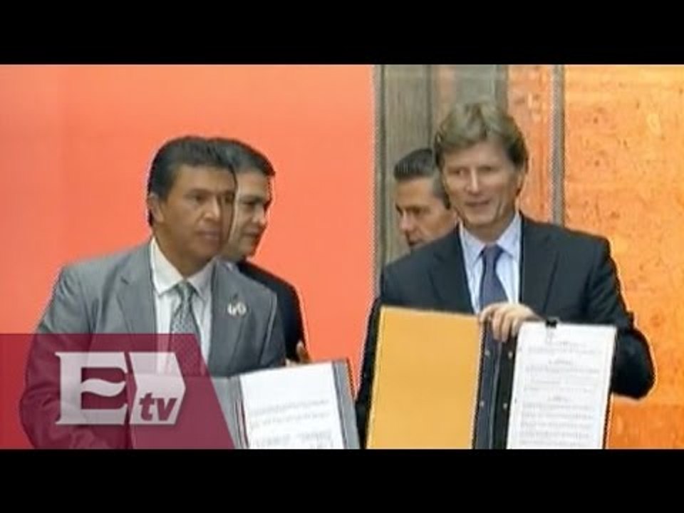 Funcionarios de México y Honduras firman acuerdos de colaboración / Rodrigo Pacheco