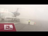 Aeropuerto de Villahermosa interrumpe sus actividades por densa neblina/ Yazmín Jalil