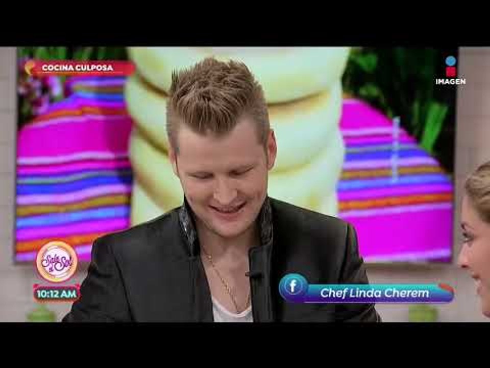 ¡La Chef Linda y Alexander Acha preparan deliciosas gorditas de nata! | Sale el Sol