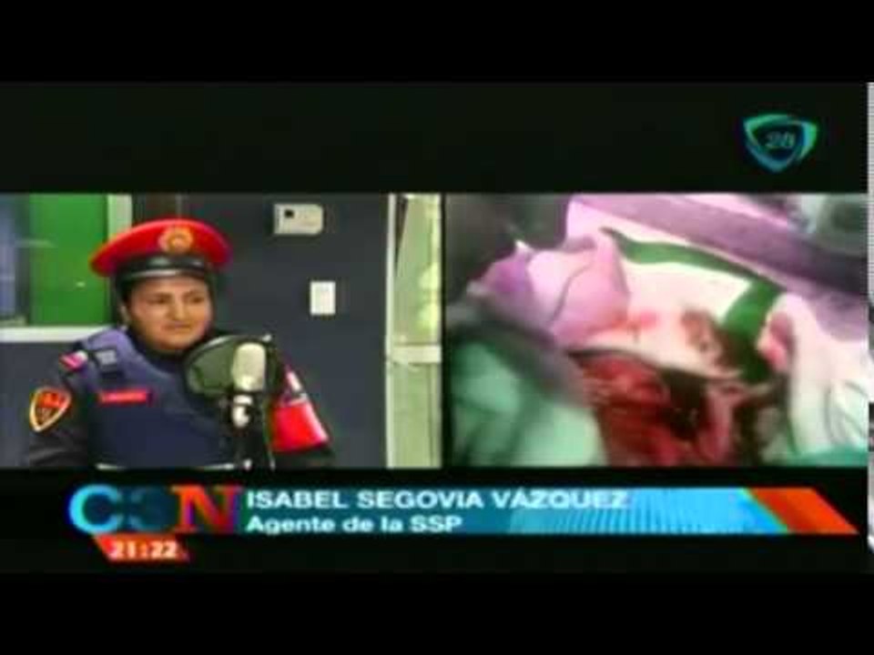 ¡INCREÍBLE! Así fue el rescate de la recién nacida abandonada en un baño del metro