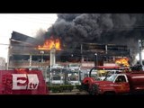 Desalojan domicilios y escuelas por incendio en Tlalnepantla / Ingrid Barrera