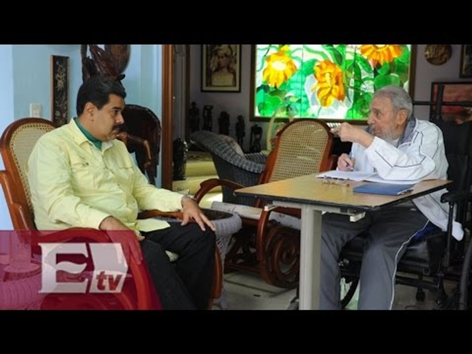 Fidel Castro recibe a Nicolás Maduro en Cuba / Martín Espinosa