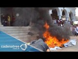 VIDEO: Normalistas saquean alcaldías de Guerrero