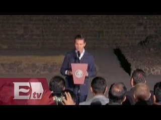 EPN inaugura espectáculo de luz y sonido en Teotihuacán / Francisco Zea