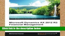 F.r.e.e d.o.w.n.l.o.a.d Microsoft Dynamics AX 2012 R3 Financial Management