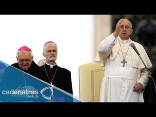 Download Video: El Papa se une al dolor de México por desaparición de normalistas