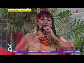 Alejandra Ávalos hoy nos visita en el estudio y canta en vivo | De Primera Mano