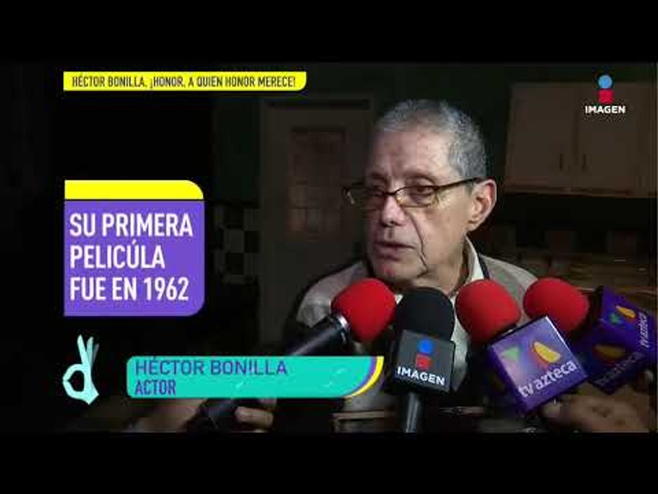 ¡Héctor Bonilla asegura no necesita chismes en su vida! | De Primera Mano
